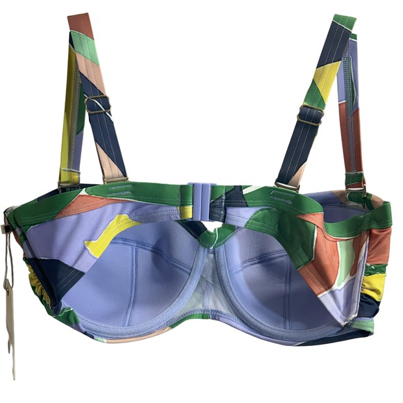 ArteSands NWT Lav Botticelli D- & DD-Cup Underwire Bikini Top in Multi MSRP 110 - Picture 2 of 6